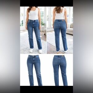 Judy Blue Mid-Wash Straight Leg Jeans size 1/25. GUC